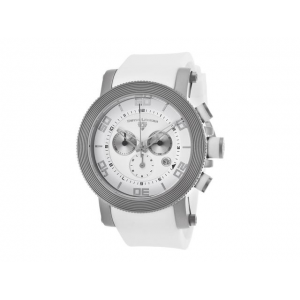 Swiss Legend 30465-02-Wht Cyclone Chronograph White Silicone And Dial Ss Silver-Tone Accents Watch At $49.99 (Newegg)