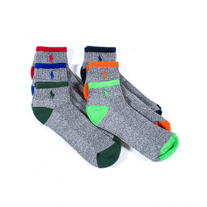 POLO 6 PACK QUARTER SOCK  At $16.99 (jimmy jazz)